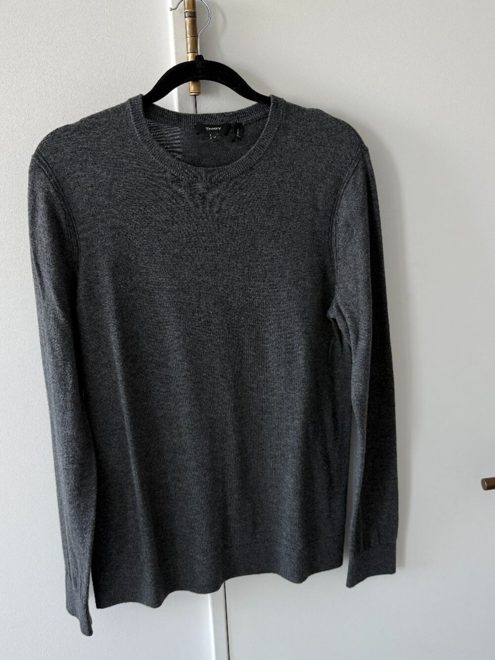 Theory Wool Blend Crewneck Sweater Size Medium